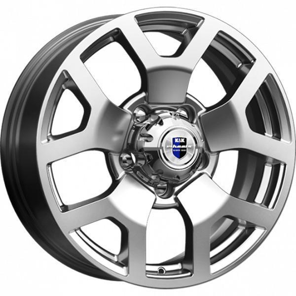 Диски K&K Намиб 7x18 5*139.7 ET35 DIA108.6 Дарк платинум Литой