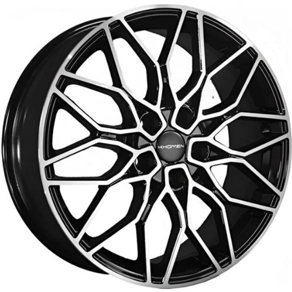 Диски Khomen KHW 1813 7x18 5*114.3 ET35 DIA60.1 Black-FP Литой