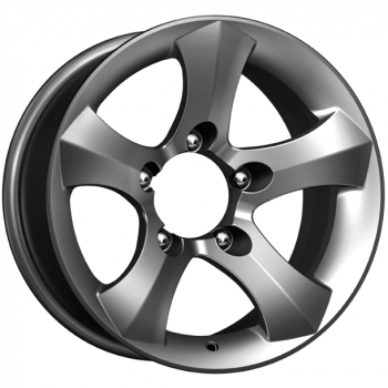 Диски K&K Айсберг 8x16 5*139.7 ET-10 DIA110.1 Дарк платинум Литой