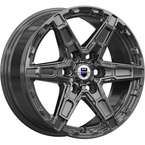Диски K&K Дистрикт 8x18 6*114.3 ET46 DIA67.1 Черный Литой