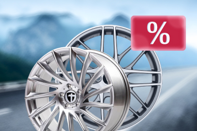 При покупке 4-х шин – скидка 30% на диски