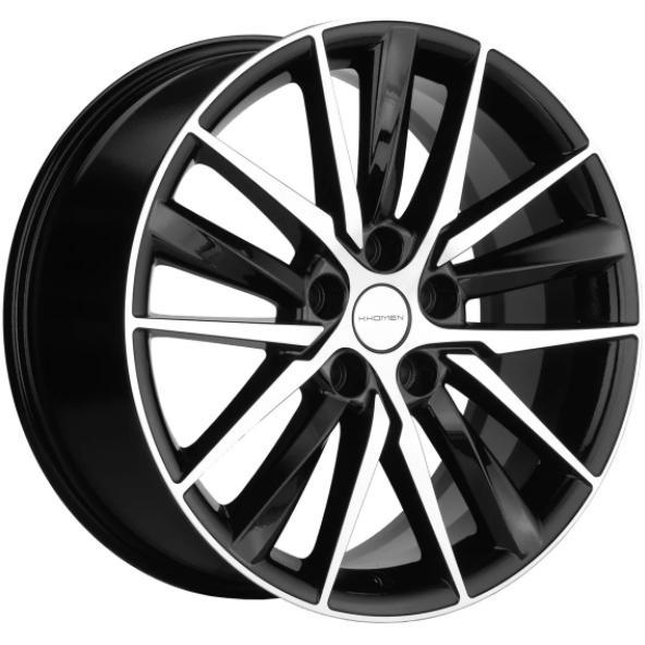 Диски Khomen KHW 1807 8x18 5*114.3 ET50 DIA60.1 Black-FP Литой