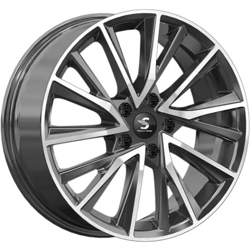 Диски K&K КР010 7.5x18 5*108 ET36 DIA65.1 Diamond black gris Литой
