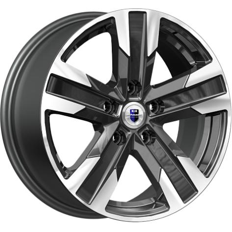 Диски K&K Висмут 7x16 5*114.3 ET45 DIA67.1 Алмаз черный Литой