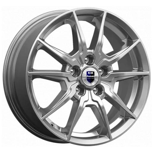 Диски K&K Адамар 6.5x16 5*100 ET40 DIA67.1 Дарк платинум Литой