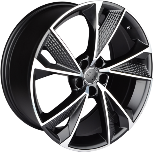 Диски Powcan BK5749 9.5x21 5*112 ET25 DIA66.6 MSDB Литой