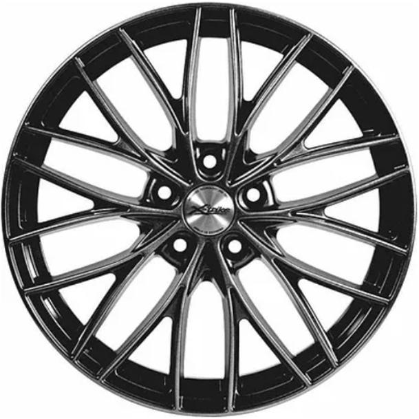 Диски X'trike X-130 7.5x18 5*114.3 ET35 DIA66.1 BKFP Литой