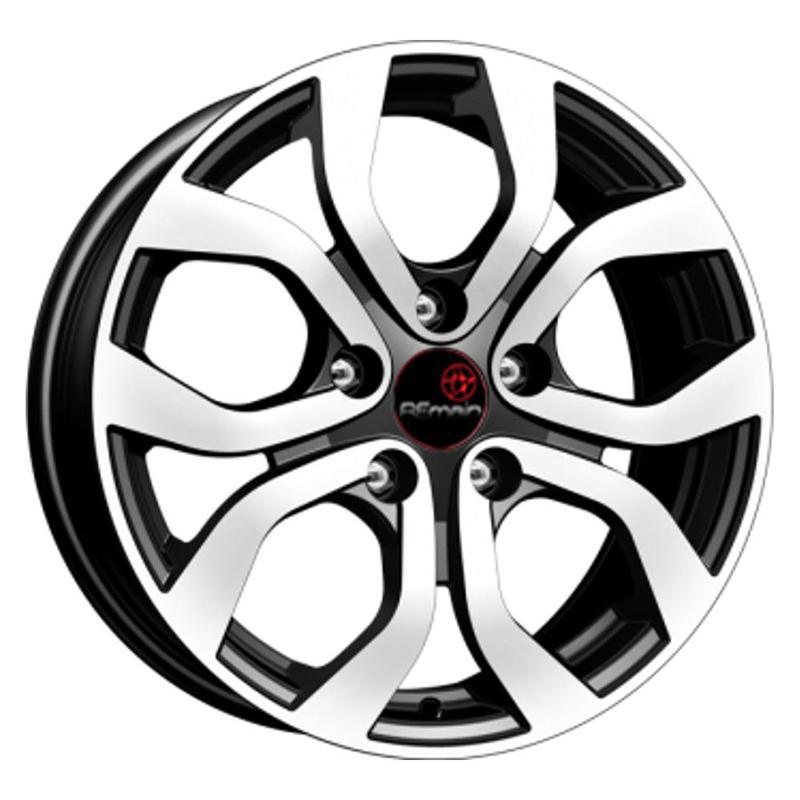 Диски Remain R164 6.5x16 5*114.3 ET50 DIA60.1 Алмаз черный Литой