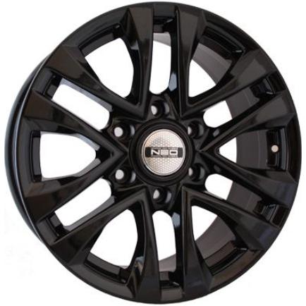 Диски Neo 832 7.5x18 6*139.7 ET25 DIA106.1 BL Литой