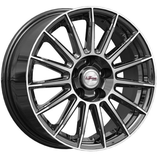 Диски iFree Азур 6.5x16 5*110 ET38 DIA65.1 Блэк Джек Литой