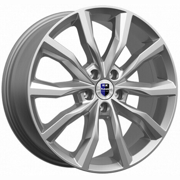 Диски K&K Портер 7.5x18 5*108 ET33 DIA67.1 Дарк платинум Литой