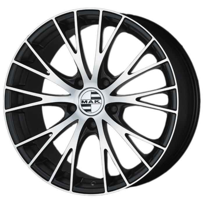 Диски MAK Rennen 9x18 5*112 ET21 DIA66.6 Ice Black Литой