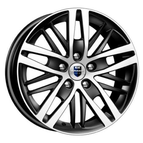 Диски K&K Fencer 7x16 5*110 ET38 DIA65.1 Алмаз черный Литой
