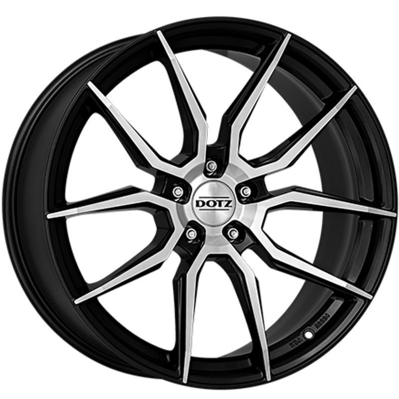 Диски Dotz Misano dark 8x18 5*108 ET45 DIA70.1 HBFP Литой