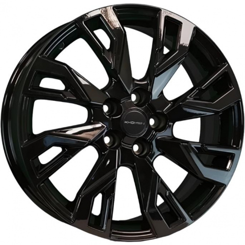Диски Khomen KHW 1809 7x18 5*108 ET33 DIA60.1 Black Литой