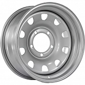 Диски Trebl Off-road 01 7x16 5*139.7 ET10 DIA110.1 Silver Штампованный