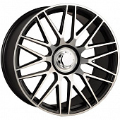Диски Powcan Y0207 9.5x22 5*112 ET45 DIA66.6 BKF Литой