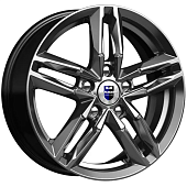 Диски K&K Sayan 6x16 5*114.3 ET40 DIA66.1 Дарк платинум Литой