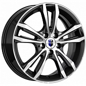 Диски K&K Samara 6x16 4*108 ET47.5 DIA63.3 Алмаз черный Литой
