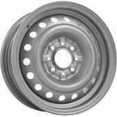Диски Magnetto 16017 6.5x16 4*100 ET50 DIA60.1 Silver Штампованный