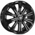 Диски Khomen KHW 1610 6.5x16 5*108 ET50 DIA63.3 Black Литой Диски Khomen KHW 1610 6.5x16 5*108 ET50 DIA63.3 Black Литой
