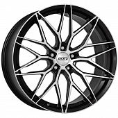 Диски Dotz Suzuka dark 8x18 5*108 ET45 DIA70.1 BFP Литой