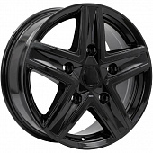 Диски N2O V2237 6.5x16 5*130 ET55 DIA89.1 Black Литой