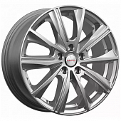Диски K&K Арнар 7x16 5*100 ET45 DIA56.1 Дарк платинум Литой
