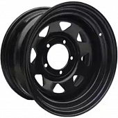 Диски Off Road Wheels УАЗ 8x16 5*139.7 ET25 DIA110.1 Black Штампованный