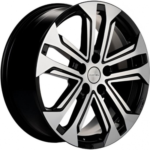Диски Khomen KHW 1803 7x18 5*108 ET33 DIA60.1 Black-FP Литой