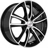 Диски X'trike X-116 6.5x16 5*110 ET37 DIA65.1 BKFP Литой