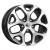 Диски K&K КС869 6.5x16 4*100 ET43 DIA60.1 Алмаз черный Литой