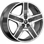 Диски K&K КР008 8.5x20 5*108 ET45 DIA63.3 Diamond black gris Литой