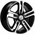 Диски Khomen KHW 1602 6.5x16 5*139.7 ET40 DIA98.5 Black-FP Литой Диски Khomen KHW 1602 6.5x16 5*139.7 ET40 DIA98.5 Black-FP Литой
