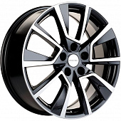 Диски Khomen KHW 1802 7x18 5*112 ET43 DIA57.1 Black-FP Литой