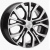 Диски Khomen KHW 1608 6.5x16 5*108 ET45 DIA60.1 Black-FP Литой Диски Khomen KHW 1608 6.5x16 5*108 ET45 DIA60.1 Black-FP Литой