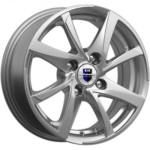 K&K Игуана 6.5x16 5*114.3 ET45 DIA60.1 Алмаз черный Литой