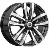 Диски K&K Мичиган 8x18 5*130 ET56 DIA71.6 Черный Матовый Литой