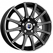 Диски K&K Сиеста 5x13 4*98 ET29 DIA58.6 Алмаз черный Литой