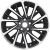 Диски Khomen KHW 1804 7.5x18 5*108 ET46 DIA63.3 Black-FP Литой Диски Khomen KHW 1804 7.5x18 5*108 ET46 DIA63.3 Black-FP Литой