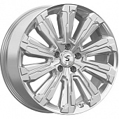 Диски K&K Humber 8x20 5*120 ET45 DIA65.1 Elite silver Литой