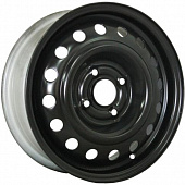Диски Trebl 9493T 6.5x16 4*108 ET23 DIA65.1 Black Штампованный