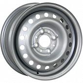 Диски Trebl 42B29C 5x13 4*98 ET29 DIA60.1 Silver Штампованный