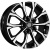 Khomen KHW 1605 6.5x16 5*114.3 ET47 DIA66.1 Black-FP Литой