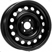 Диски Trebl 9507 6x16 4*100 ET40 DIA56.6 Black Штампованный