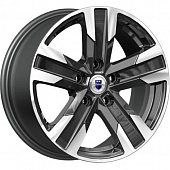Диски K&K Висмут 7x16 5*100 ET35 DIA57.1 Алмаз черный Литой