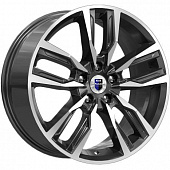 Диски K&K Борэй 8x18 5*120 ET42 DIA72.6 Алмаз черный Литой