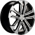 Khomen KHW 1803 7x18 5*110 ET50 DIA63.3 Black-FP Литой Khomen KHW 1803 7x18 5*110 ET50 DIA63.3 Black-FP Литой