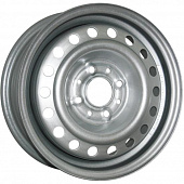 Диски Trebl X40050 6.5x16 4*100 ET49 DIA60.1 Silver Штампованный