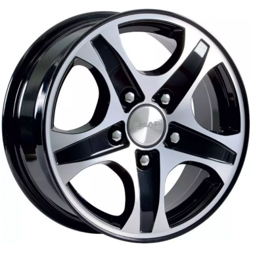 Скад Калипсо 6.5x16 5*130 ET43 DIA84.1 Черный бархат Литой